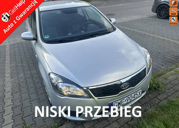 Kia Cee'd Mocna benzyna, 8 airbag, klima isofix, drugie koła, niski przebi…