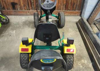 Gokart na pedały duży rower dwuosobowy john deer kola dla samochod auto