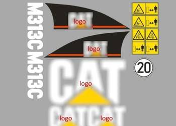 Naklejki Oklejenie - CAT M313C Zamiennik CATERPILLAR