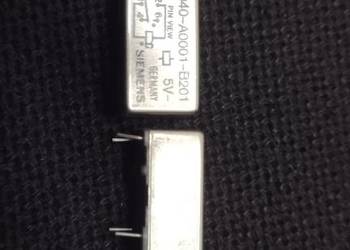 V23040-A1001-B201 Relay 5V 1x2A Simens obud. matal V23040A1001B201