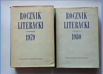 Rocznik literacki 1979, 1980/ rocznik/ literatura/ proza/ poezja/ kultura