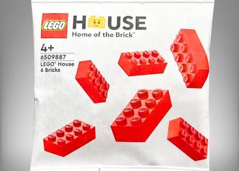 Zestaw NOWY LEGO Polybag 6509887 House 6 Bricks MISB