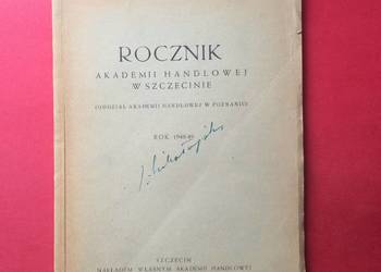 ( 64. ) Rocznik akademii handlowej w Szczecinie