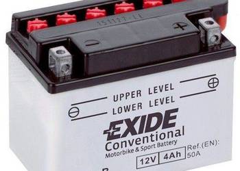 Akumulator 4Ah 50A 12V EXIDE EB4L-B YB4L-B  P+