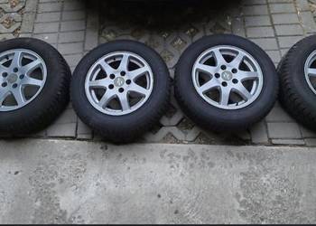 Koła 15" felgi Audi VW Seat Skoda VAG + Opony Dębica, zimowe, jak nowe