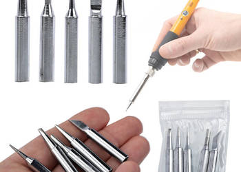 Zestaw Grotów Lutowniczych 900M | 5 Typów, 6 mm, 26 mm