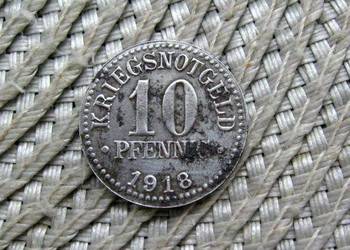 Stadt Braunschweig 10 Pfennig 1918r