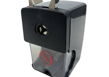 Bakelitowa temperówka biurkowa na korbkę, Niemcy lata 70.