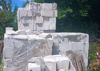 Bloczki z betonu komórkowego 24x24x59 – ok. 300 szt. + połówki