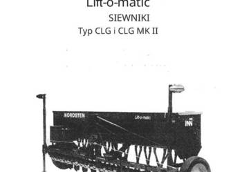 Instrukcja Nordsten CLG CLG MK II Agrotram 2000