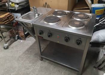 kuchnia elektryczna 4 palniki gastronomiczna