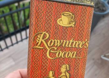 Stara puszka po kakale Rowntree's cocoa
