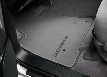 TOYOTA Land Cruiser Oryginalne dywaniki welurowe komplet PZ410-79354-DY OE