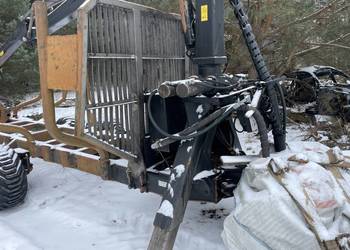 Przyczepa zrywkowa HDS leśna Palms 12d żuraw 695