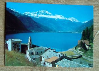 MIRALAGO - WIDOK NA WIOSKĘ W DOLINIE POSCHIAVO
