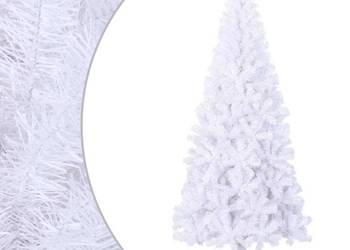 vidaXL Sztuczna choinka 240 cm, biała(SKU:244193)