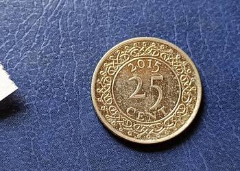 Stare monety 25 cent 2015 Surinam