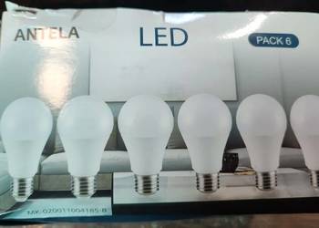 estaw 6 sztuk energooszczędnych żarówek LED marki Antela