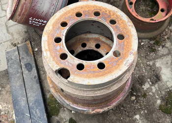 koła bliźniacze Linde H40,h50,felgi 250-15 bliźniacze Linde 15 cali komplet