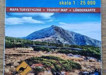 Polskie i Czeskie Karkonosze 1:25 000 mapa turystyczna