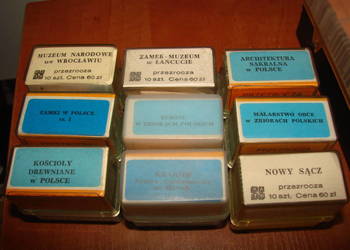 Muzeum we Wrocławiu, Łańcucie itp - przeżrocza PRL