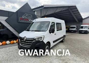 Renault Master L2H2 średniak 7-osobowy lift brygadówka doka pełna opcja 80…