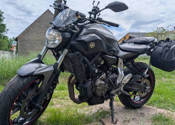 Yamaha MT07, kufry shad, wydech mivv