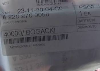 Zestaw naprawczy dzwigni zmiany biegów S 320CDI  A2202700056 Zestaw naprawczy dzwigni zmiany biegów S 320CDI  A2202700056