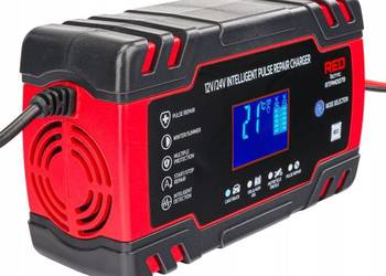 Prostownik AKUMULATOROWY Mikroprocesorowy Samochodowy 12V/24