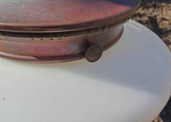 Wisząca lampa Opaline lata40xxwiek