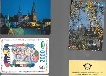 Kalendarzyki listkowe KRAKÓW.