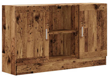 Szafka stare drewno 120x305x70 cm materiał drewnopochodny WM-856162
