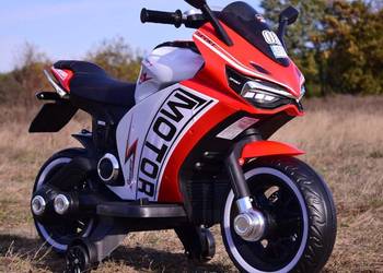 DUŻY MOTOR ŚCIGACZ STRONG 2 EXCLUSIVE, ŚWIECĄCE KOŁA 6188-2