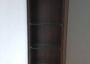 Szafka witrynka biblioteczka ze szklanymi półkami