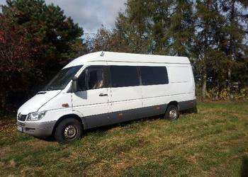 Mercedes Sprinter wersja max , kabina sypialna