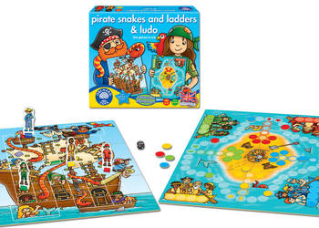 Pirate Snakes and Ladders & Ludo