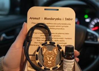 Zapach do samochodu zawieszka z filcem