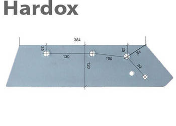 Lemiesz 300hektarów HARDOX 80521/P części do pługa OVERUM
