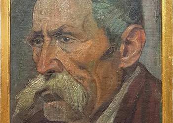 Henryk Langerman, 1920 r. portret, olej/ płótno