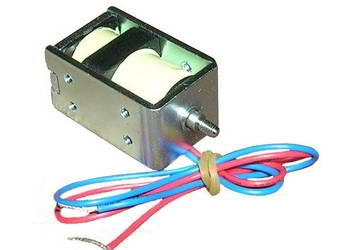 Elektromagnes pchający dwukierunkowy 24V 53W 5-20N