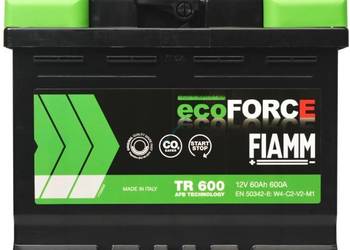 Akumulator FIAMM ECOFORCE AFB 60Ah 600A - SOSNOWIEC