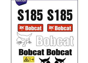 Naklejki Bobcat S185 Mini-ładowarka ladowarka burtowa Zestaw Nalepki