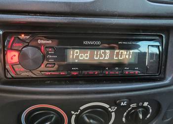 Radioodtwarzacz Samochodowy Firmy Kenwood + zestaw Głośnomówiący