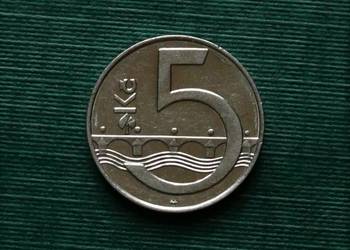 CZECHY - 5 koron (1995r)