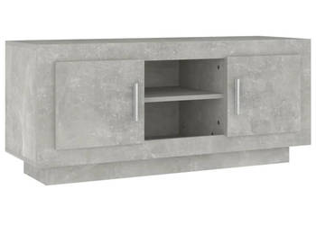 Szafka pod TV szarość betonu 102x35x45 cm WM-811794
