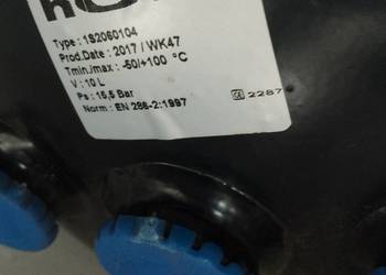 1S2060104 ZBIORNIK POWIETRZA 10L 205X350 DB