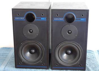 Świetne kolumny stereo Musical Fidelity MC1 sprawne. DOSTAWA.
