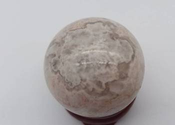 Kolekcja naturalny Ametyst szewron a#89 kula sfera 32mm
