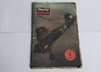 Mały Modelarz nr 9/1980, Samolot myśliwski P-IIC