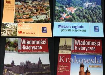 Waidomosci historyczne. Czasopismo dla nauczycieli - 4 czasopisma